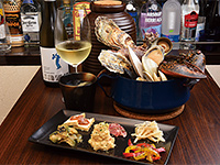 海の恵みとそばの実のバル かいわい